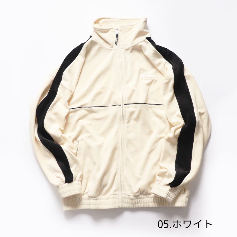 VISION STREET WEAR ベロア トラック ジャケット mens – ジーンズ