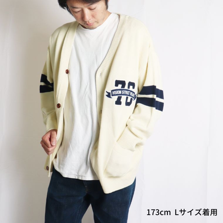 VISION STREET WEAR ライトニット カーディガン mens ladys – ジーンズショップオサダ