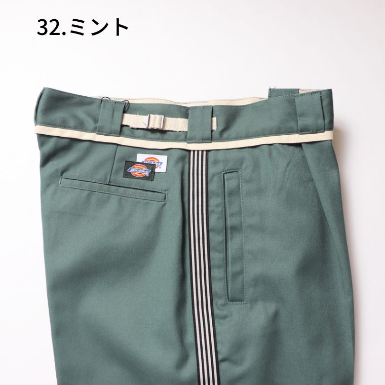Dickies ディッキーズ SIDE LINE PLEATED WIDE PANT mens – ジーンズ