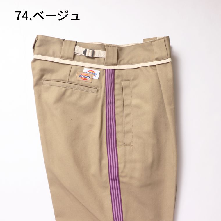 Dickies ディッキーズ SIDE LINE PLEATED WIDE PANT mens – ジーンズ